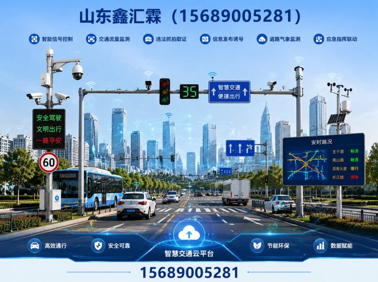 淄博智慧交通设备展示图